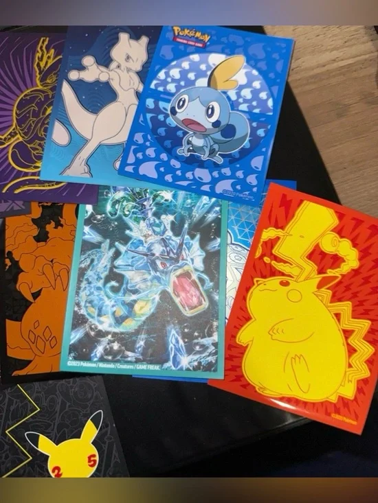 Lot of bundle of (24) Pokemon Sleeves from 2018-2025 artwork for your binder - Picture 4 of 4